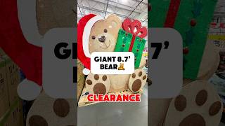 Costco’s INSANE Clearance Deal: 8.7’ Holiday Bear for ONLY $125! 🎄🐻#costco #christmasdecorations
