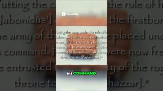 Belshazzar: the Bible's Mystery King #ageofthekingdom #history #kingdavid