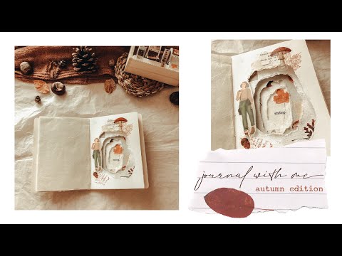 journal with me - autumn edition 🍁 real time journaling, samesjournal