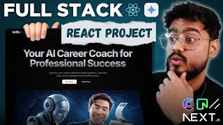 Full Stack React Project ( AI Career Coach ) - Next JS, Tailwind, Gemini AI, Prisma, Shadcn UI 🔥