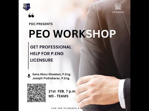 PDC  PEO Event 2024 🧑‍🎓
