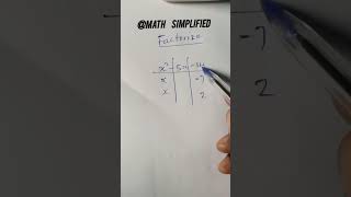 faster way to factorize quadratic equation #mathsimplified #basicproblems #maths #education
