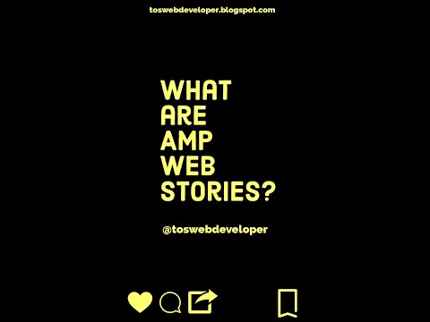 What are AMP stories?