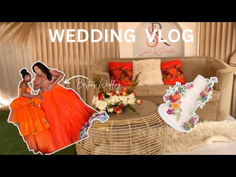 Wedding Day Vlog: Behind the scenes, getting ready, my wedding ootd!, celebrating love