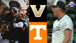 #11 Vanderbilt vs #15 Tennessee (CRAZY GAME!) | Rubber Match | 2025 College Baseball Highlights
