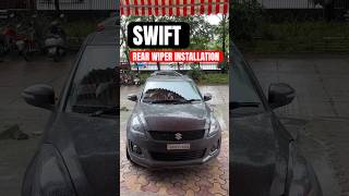 REAR WIPER INSTALLATION IN SWIFT 2014👆🏻👆🏻SWIFT MODIFIED|SWIFT MODIFICATION|OLD SWIFT MODIFIED
