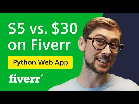 I paid $5 for a PYTHON web app on Fiverr | CHEAP VS. EXPENSIVE