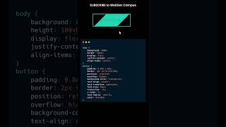 Creative Button Animation on Hover using HTML & CSS | Web Development Project