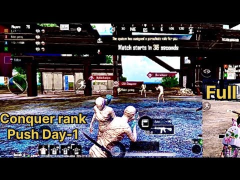 Bgmi | conquer push | hoga kya sab log comment karo