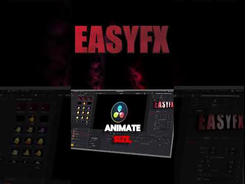 EasyFx Macro for DaVinci Resolve – Effortless Animations & Stunning Effects