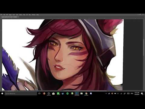 Xayah League of Legends Speedpaint | Gyuppii