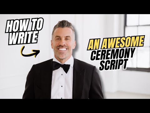 How to Write an (AWESOME) Wedding Ceremony Script