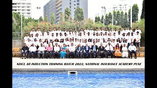 NIACL AO TRAINING DAYS | NATIONAL INSURANCE ACADEMY PUNE