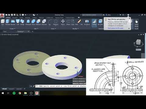 Flanged Elbow Using Sweep