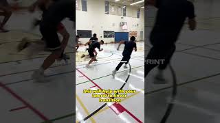 Get Faster On The Court 🏀 #basketballworkout #speedtraining