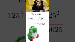 Rewriting Fraction (Rational) Exponents in Radical Form #maths #mathtutor #mathhacks #mathematics