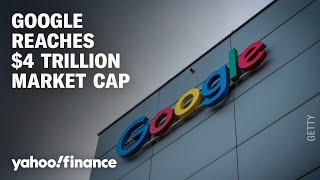Alphabet, Google's parent company, is now worth $4 trillion