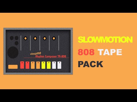 Slowmotion 808 Tape Sample Pack (FREE DOWNLOAD)