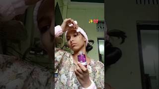 My late skincare routine ✨🎀 #skincare #skincarefornoramlskin #normalskin #daliyroutine #minivlog