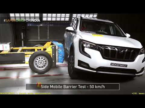 XUV 700 CRASH TEST |  India safest  SUV mahindra xuv 700mahindra xuv700 crash test