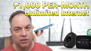 ₱1,000 Per-Month Unlimited Internet