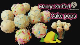 Mango Stuffing 😋 Perfect Cake Pops   l सेल price कीती. ? Mina Bake 