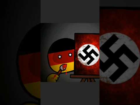 what beautiful paintings!!💀🤫 #youtubeshorts #countryballs #germany #art
