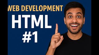 “HTML #1 | Web Development for Absolute Beginners (Start Your Coding Journey)” | Full intro of HTML