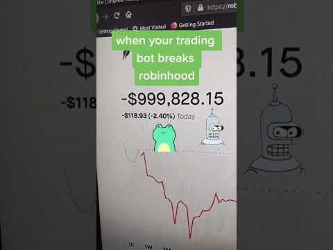 I broke Robinhood 🫡 #algotrading #finance #stockmarket #tradingbot