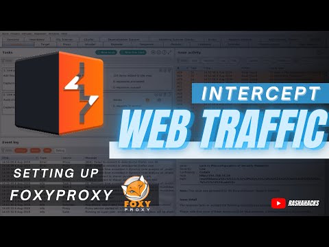 Intercept Web Traffic In Burpsuite | Install FoxyProxy | rashahacks