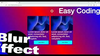 CSS blur Effect