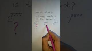 IQ Math Quiz: Which Number is the Largest? / Mind- Blowing Math Puzzle🤩  #quiz #brainteaser  #maths