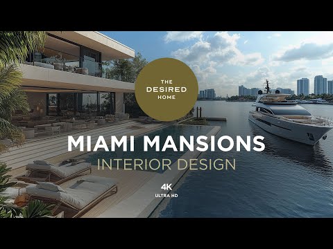 Miami Luxury Mansions | Interior Design | 4K