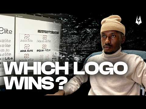 Designing a Luxury Water Brand Logo From Scratch