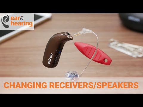 How to change your Oticon Receivers/Speakers (More, OPN-S, OPN, Ruby, Siya, etc.)