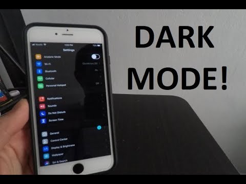 How to Get DARK MODE on your iPhone!