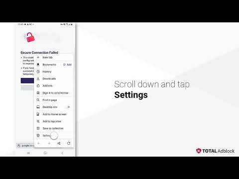 Enable Total Adblock on Firefox for Android