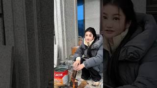at very cold place making gaint mural art. #muralistmingyue #muralart #muralproject #muralwork #art