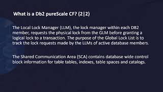 Db2 11.5 pureScale Introduction