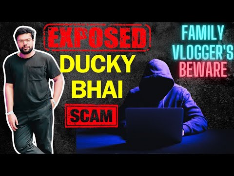 Exposed! Ducky Bhai Big Scam | Deep Fake Scam Video | Family Vloggers