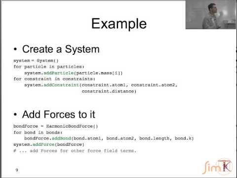 Introduction to the OpenMM API