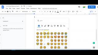 Interactive Features in Google Docs