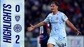PIO'S FIRST SERIE A GOAL: WHAT A FEELING 🐥 | CAGLIARI 0-2 INTER | SERIE A 25/26 HIGHLIGHTS ⚫🔵