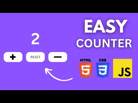 Build a Simple JavaScript Counter - Beginner Tutorial