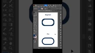 How to create Rounded Corners in Adobe Illustrator #illustratortips #graphicdesign