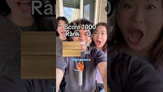 Precision filter challenge🏆 #couple #couplegoals #sister #funny #funnyvideo #fun #funnyshorts #food