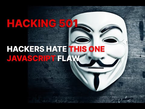 Hackers hate this one JS flaw! | #Javascript injection 501
