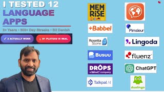 Why Most Language Apps Don't Work (I Tested 12)