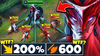 When Yone hits 200% CRIT and 600 AD, you might as well just FF! (LATE GAME MONSTER)