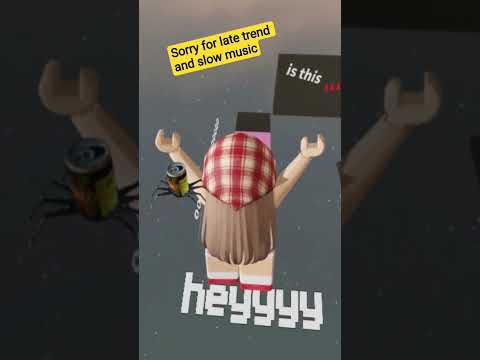 late trend and slow music#fyp#roblox#robloxedit#old trend